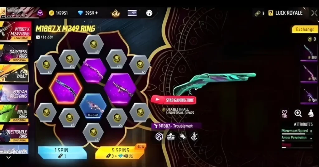 M1887 x M249 Ring Event