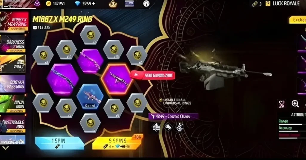 M1887 x M249 Ring Event