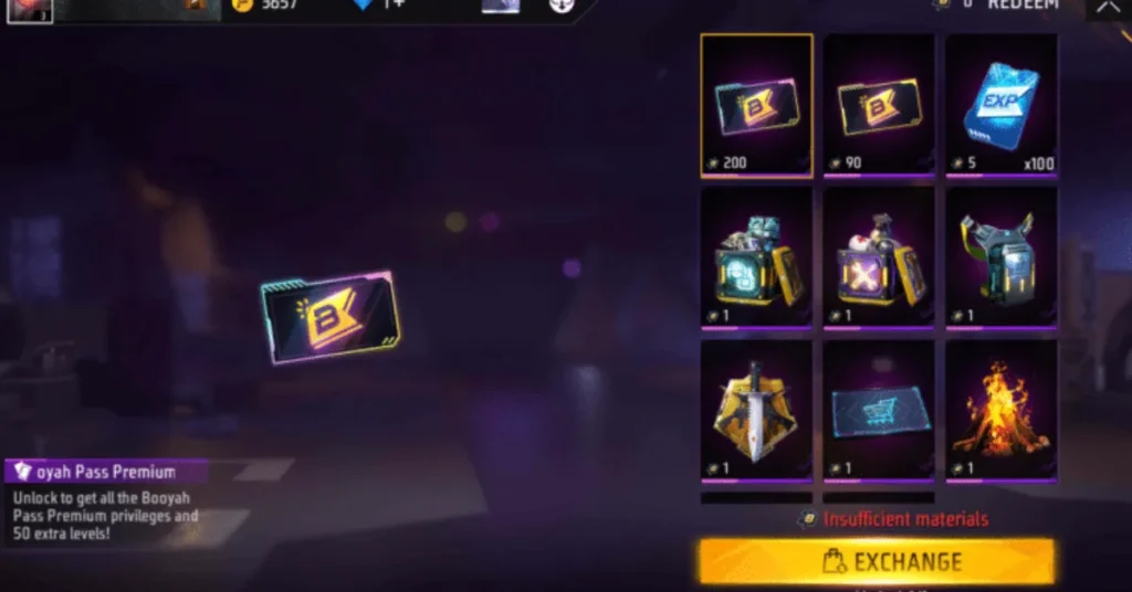 New Booyah Pass Ring Event