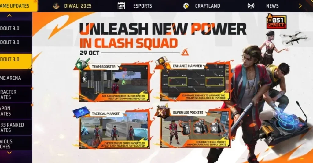 Unleash New Power in Clash Squad